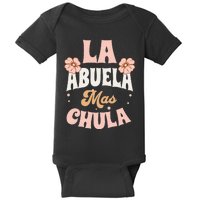 Regalos Para Abuelita La Mas Chula Grandmother In Spanish Baby Bodysuit