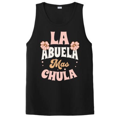 Regalos Para Abuelita La Mas Chula Grandmother In Spanish PosiCharge Competitor Tank