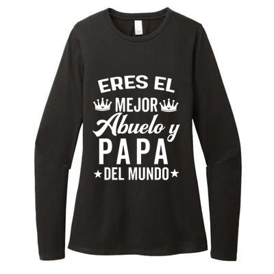 Regalos Para Abuelo Dia Del Padre Camiseta Mejor Abuelo Womens CVC Long Sleeve Shirt