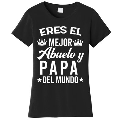 Regalos Para Abuelo Dia Del Padre Camiseta Mejor Abuelo Women's T-Shirt