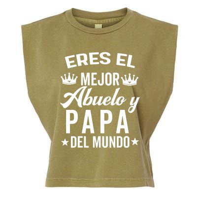 Regalos Para Abuelo Dia Del Padre Camiseta Mejor Abuelo Garment-Dyed Women's Muscle Tee