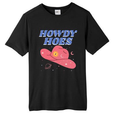 Retro Preppy Aesthetic Cowgirl Rodeo Howdy Hoes Cosmic Tall Fusion ChromaSoft Performance T-Shirt