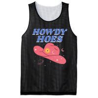 Retro Preppy Aesthetic Cowgirl Rodeo Howdy Hoes Cosmic Mesh Reversible Basketball Jersey Tank