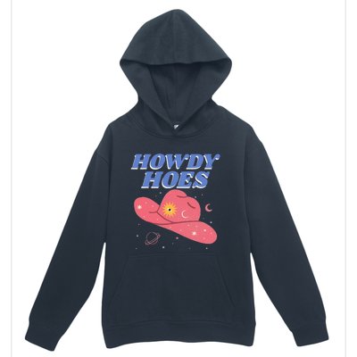 Retro Preppy Aesthetic Cowgirl Rodeo Howdy Hoes Cosmic Urban Pullover Hoodie