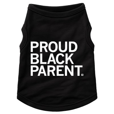 Raygun Proud Black Parent Doggie Tank