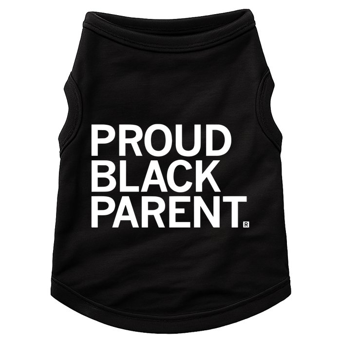 Raygun Proud Black Parent Doggie Tank