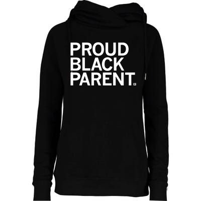 Raygun Proud Black Parent Womens Funnel Neck Pullover Hood