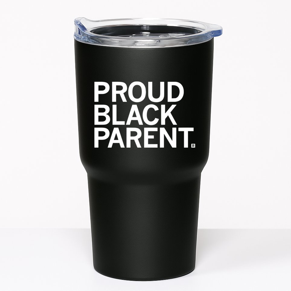 Raygun Proud Black Parent Tumbler