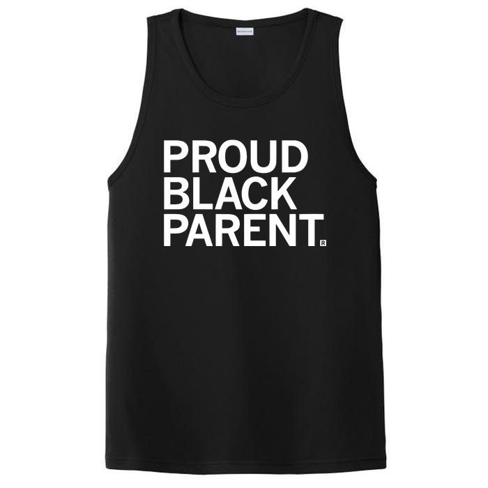 Raygun Proud Black Parent PosiCharge Competitor Tank