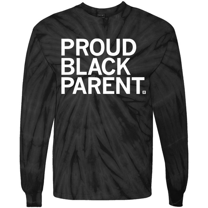 Raygun Proud Black Parent Tie-Dye Long Sleeve Shirt