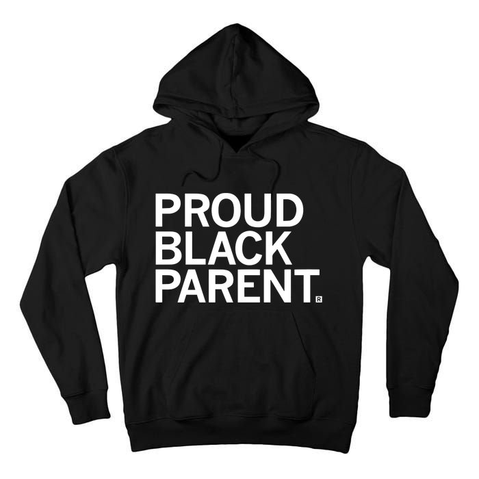 Raygun Proud Black Parent Tall Hoodie