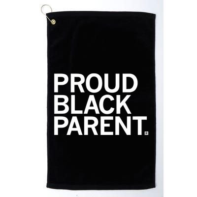 Raygun Proud Black Parent Golf Towel