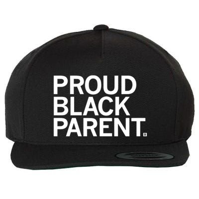 Raygun Proud Black Parent Wool Snapback Cap