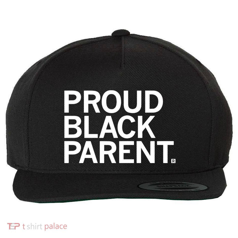 Raygun Proud Black Parent Wool Snapback Cap