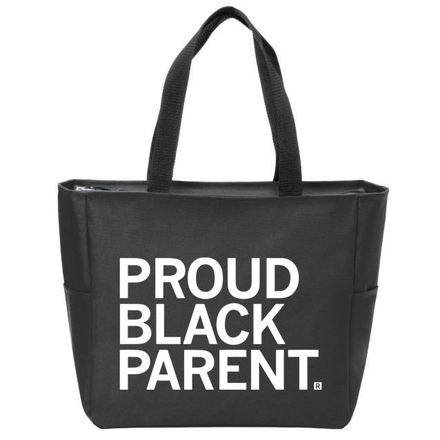 Raygun Proud Black Parent Zip Tote Bag