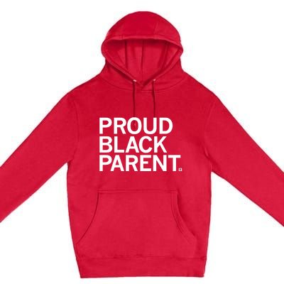 Raygun Proud Black Parent Premium Pullover Hoodie