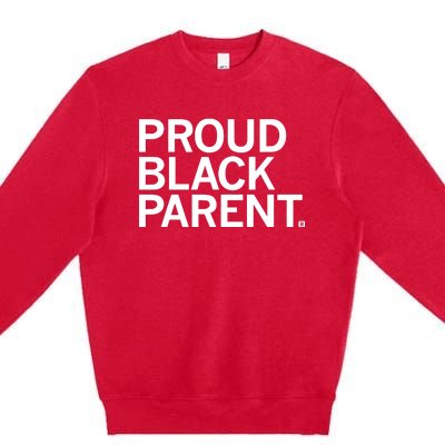 Raygun Proud Black Parent Premium Crewneck Sweatshirt