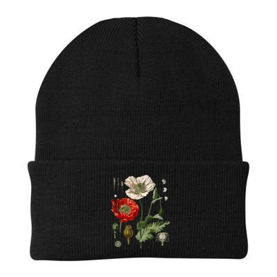 Red Poppy Botanical Poppies Red Poppy Beanie