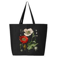 Red Poppy Botanical Poppies Red Poppy 25L Jumbo Tote