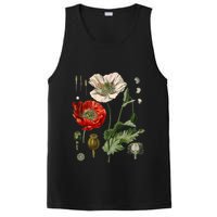 Red Poppy Botanical Poppies Red Poppy PosiCharge Competitor Tank