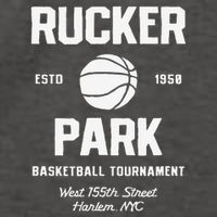 Rucker Park Basketball Tournament Harlem Nyc Streetball Vector Backpack