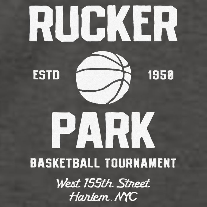 Rucker Park Basketball Tournament Harlem Nyc Streetball Vector Backpack