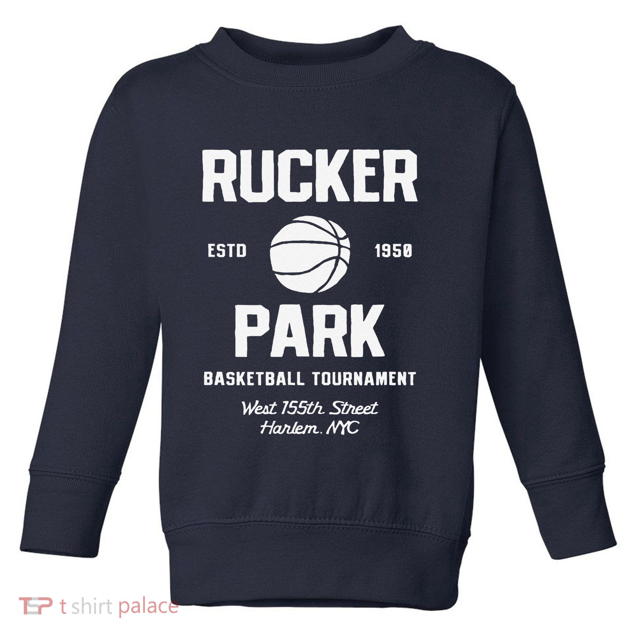 Rucker Park Basketball Tournament Harlem Nyc Streetball Toddler Sweatshirt
