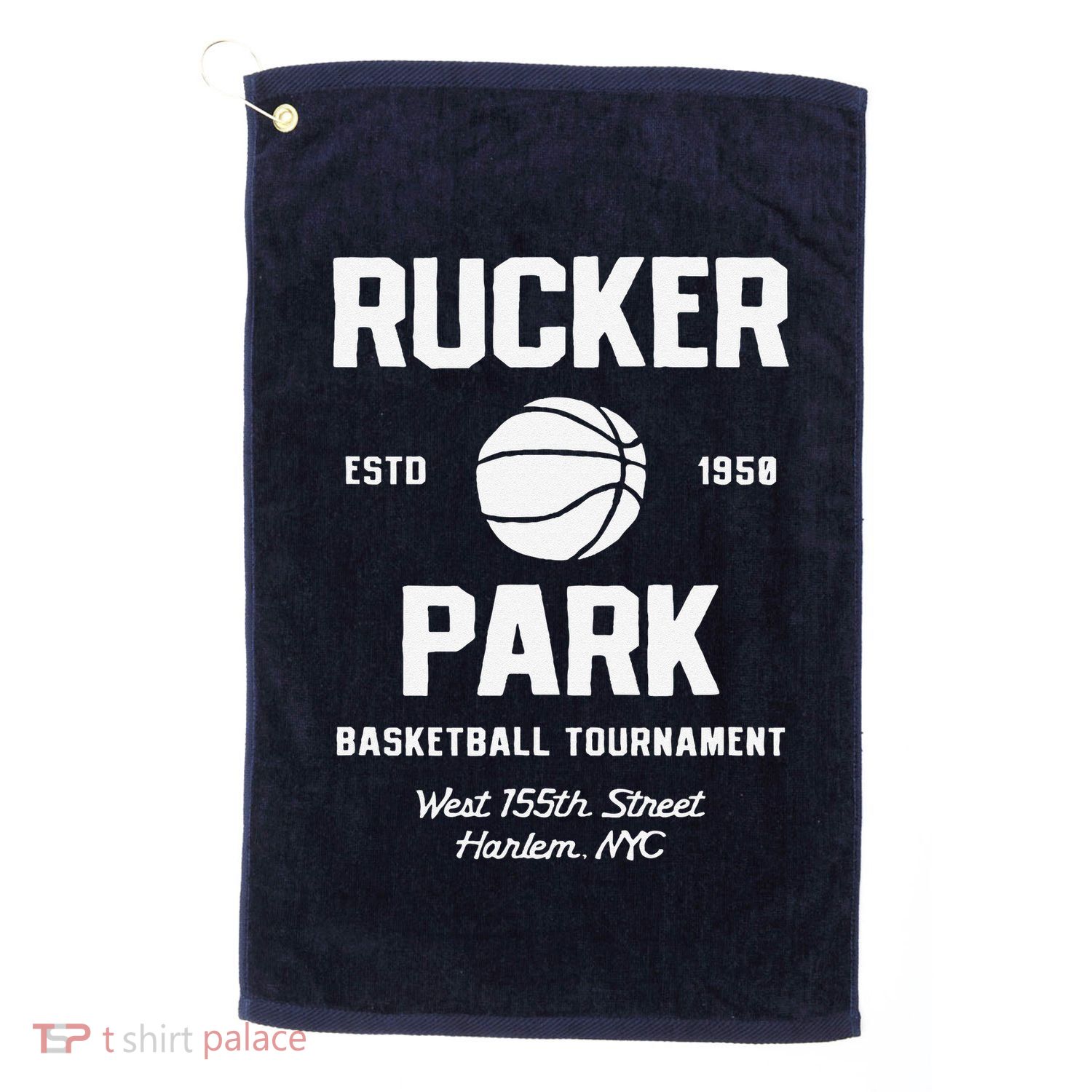 Rucker Park Basketball Tournament Harlem Nyc Streetball Golf Towel