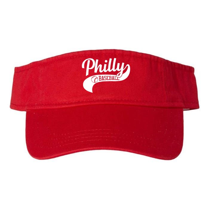 Retro Philadelphia Baseball Vintage Philly Swoosh Visor