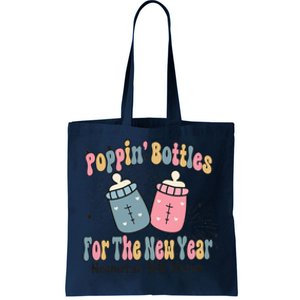 Retro Poppin' Bottles For The New Year Neonatal ICU Nurse Tote Bag