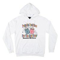 Retro Poppin' Bottles For The New Year Neonatal ICU Nurse Hoodie