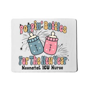 Retro Poppin' Bottles For The New Year Neonatal ICU Nurse Mousepad