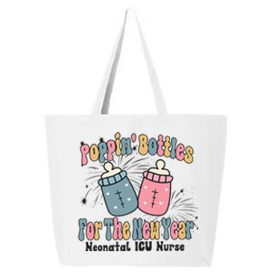 Retro Poppin' Bottles For The New Year Neonatal ICU Nurse 25L Jumbo Tote