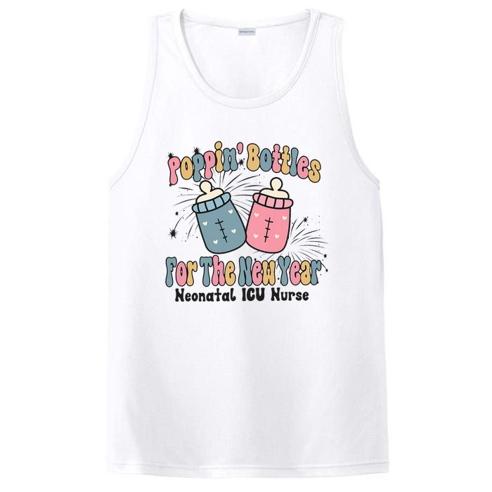 Retro Poppin' Bottles For The New Year Neonatal ICU Nurse PosiCharge Competitor Tank