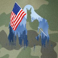 Retro Patriotic Bigfoot Sasquatch With USA Flag 4th Of July Legacy Tie Dye Trucker Hat