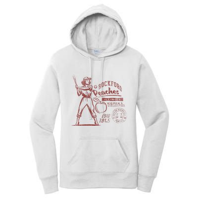 Rockford Peaches Baseball Team 1943 Women's Pullover Hoodie