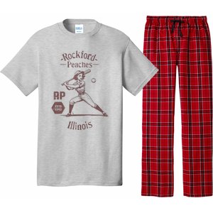 Rockford Peaches Baseball Team Pajama Set