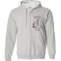 Rockford Peaches Baseball Team Full Zip Hoodie