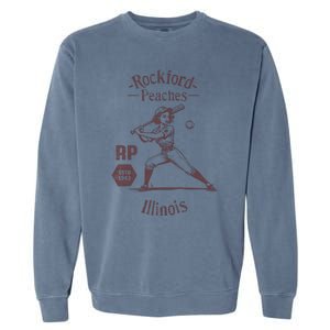 Rockford Peaches Baseball Team Garment-Dyed Sweatshirt