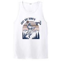 Retro Playing Basketball Funny Christians PosiCharge Competitor Tank