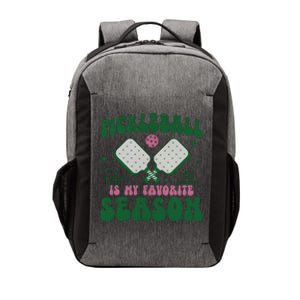 Retro Pickle Ball Is My Favorite Season Vector Backpack