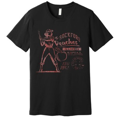 Rockford Peaches Baseball Team 1945 Premium T-Shirt