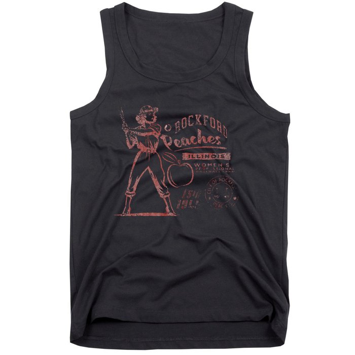 Rockford Peaches Baseball Team 1945 Tank Top