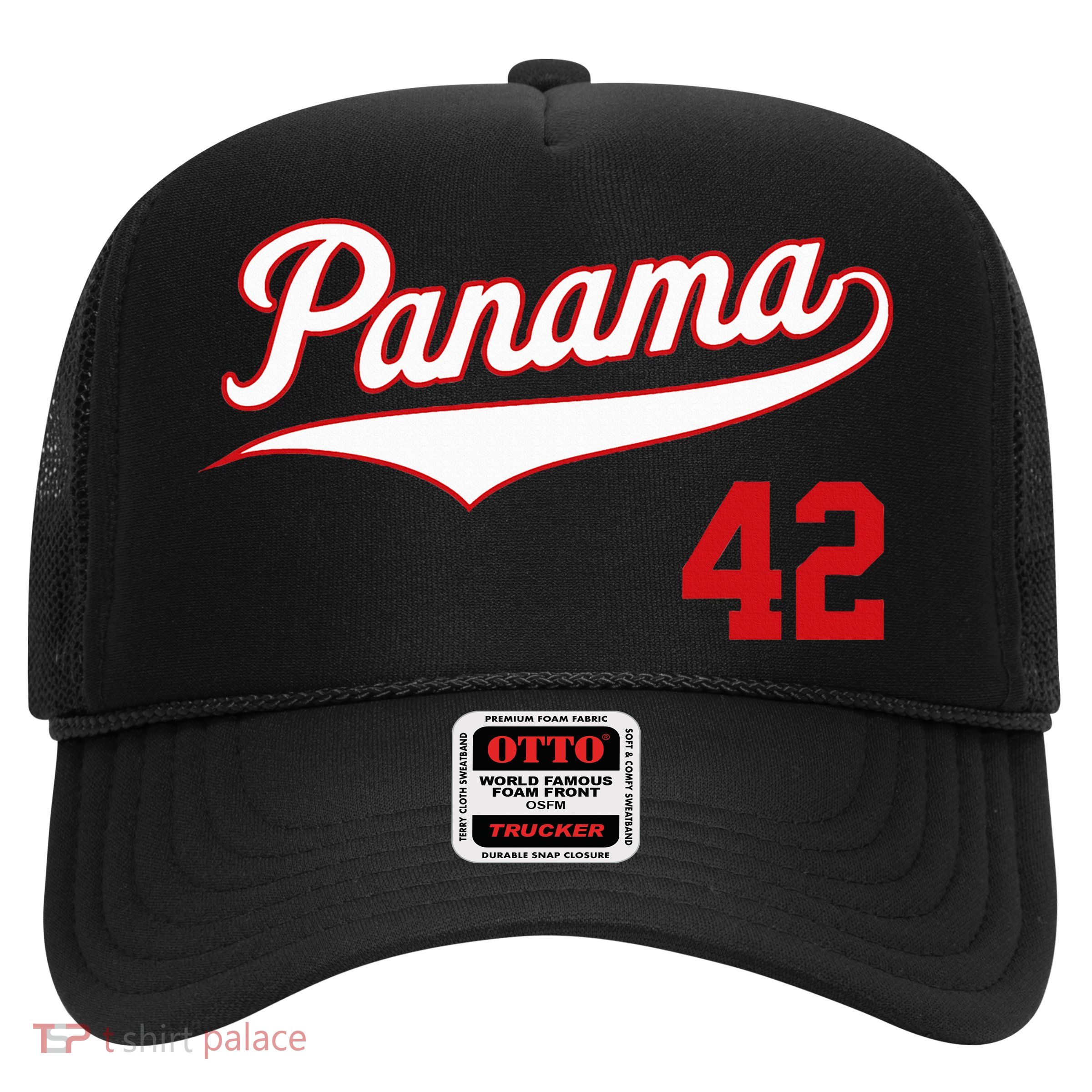 Retro Panama Baseball Soccer Futbol Beisbol 42 Trucker Hat
