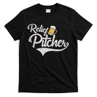 Relief Pitcher Beer And Baseball Funny T-Shirt