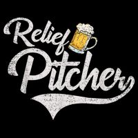 Relief Pitcher Beer And Baseball Funny Sustainable Bucket Hat
