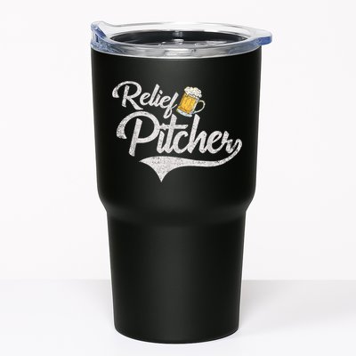 Relief Pitcher Beer And Baseball Funny Tumbler