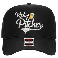 Relief Pitcher Beer And Baseball Funny Hat