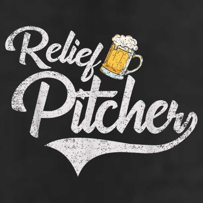 Relief Pitcher Beer And Baseball Funny Hat