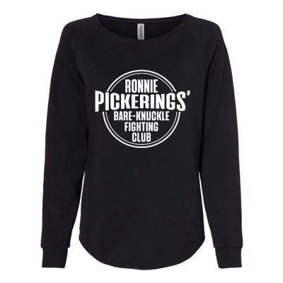 Ronnie Pickering Bare Knuckle Fighting Club Womens California Wash Sweatshirt